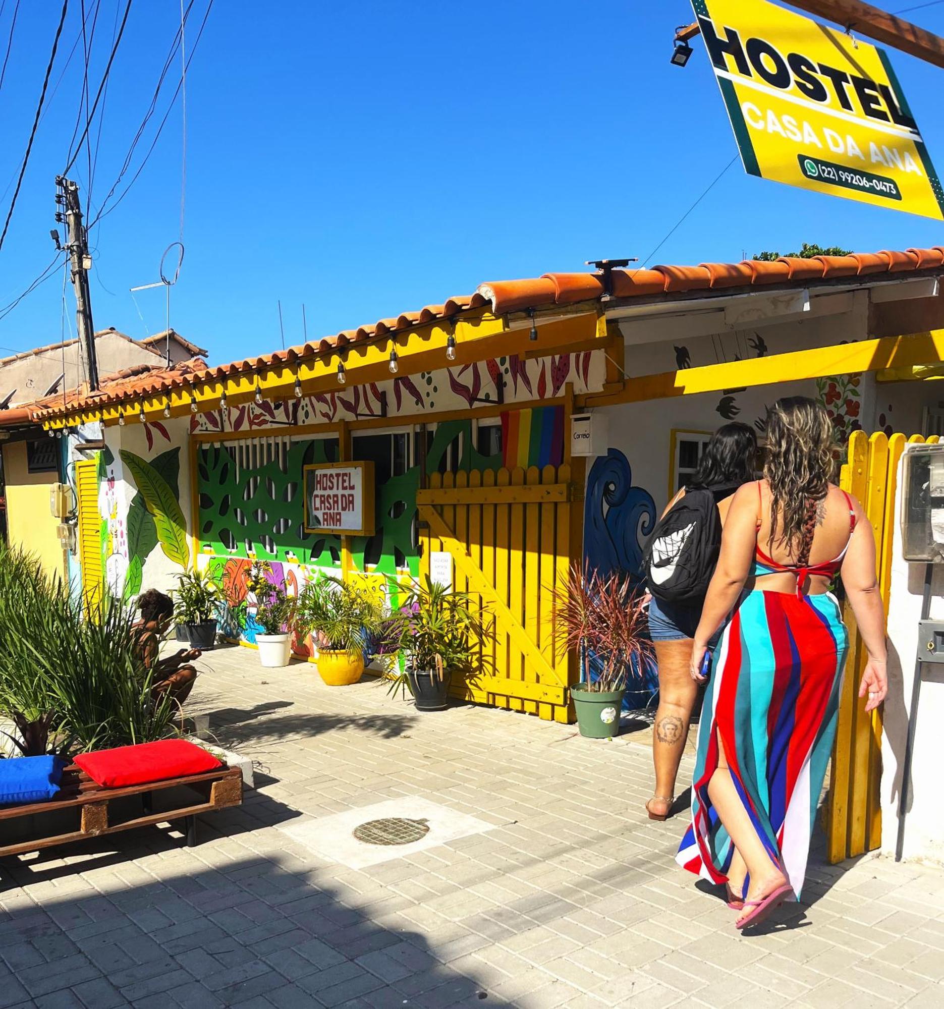 Búzios Hostel Casa Da Ana מראה חיצוני תמונה