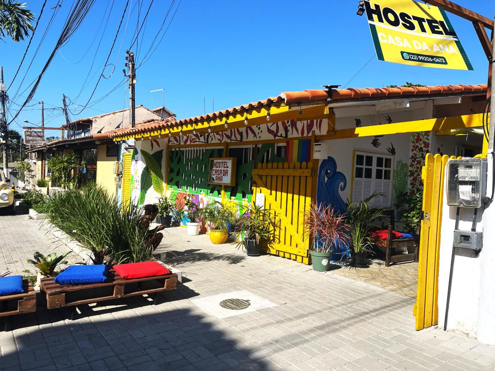 Búzios Hostel Casa Da Ana מראה חיצוני תמונה